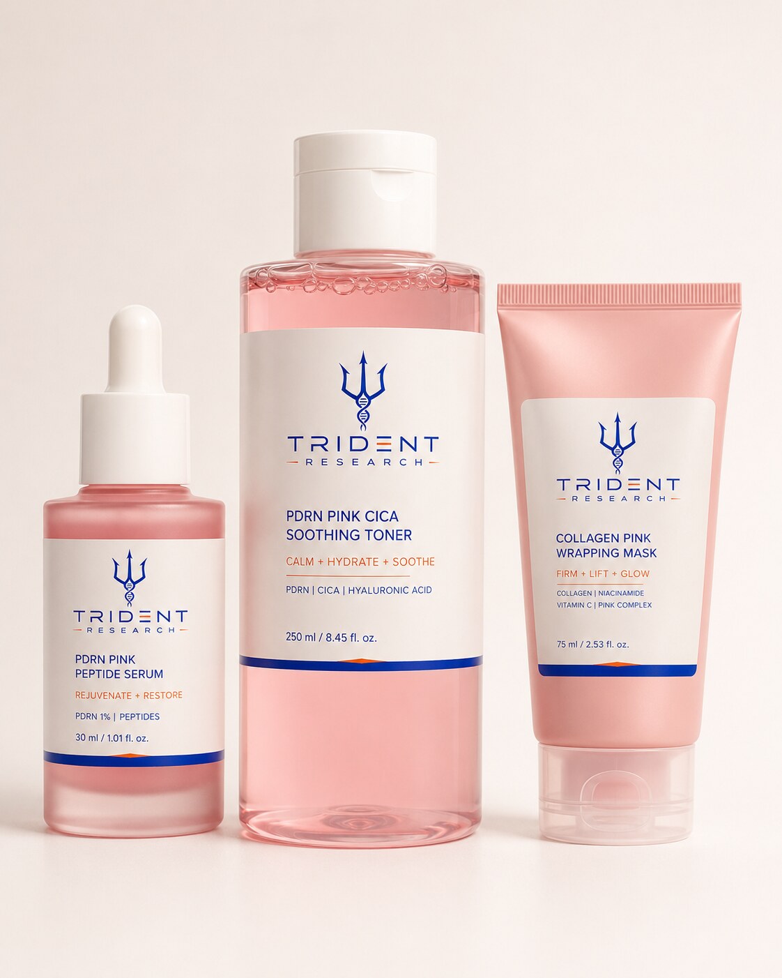 Pink cosmetic packaging concept